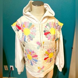 SEA NY quilted hoodie